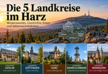 Die fünf Landkreise im Harz